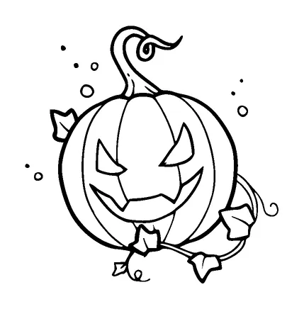 Angry Halloween Pumpkin Tattoo Meaning, PNG and SVG