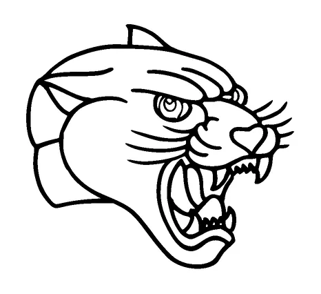 Angry Jaguars Head Tattoo Meaning, PNG and SVG