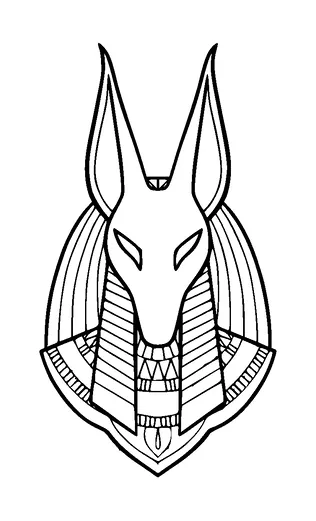 Anubis Tattoo Meaning, PNG and SVG