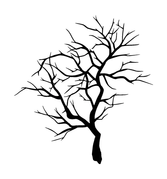 Bare Tree Tattoo Meaning, PNG and SVG