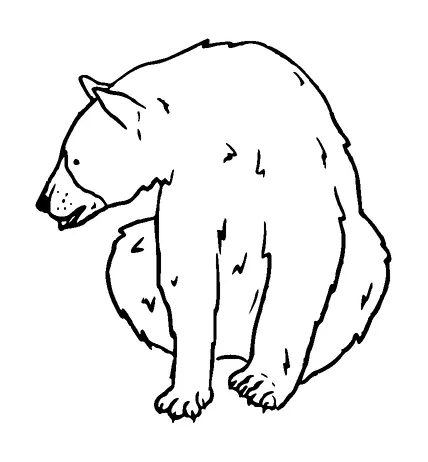 Bear Tattoo Meaning, PNG and SVG