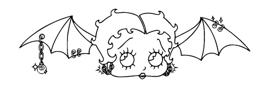 Betty Boop With Wings Tattoo Meaning, PNG and SVG