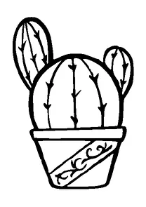 Cactus In Pot Tattoo Meaning, PNG and SVG