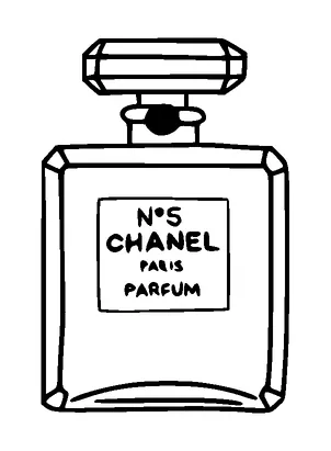 Chanel Parfum Bottle Tattoo Meaning, PNG and SVG