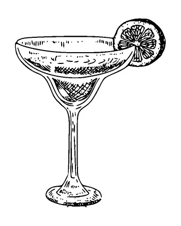 Cocktail Lemon Tattoo Meaning, PNG and SVG