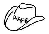 Cowboyhat Tattoo Meaning, PNG and SVG