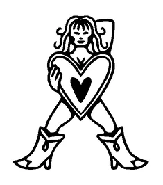 Cowgirl Heart Costume Tattoo Meaning, PNG and SVG