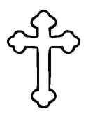 Cross Simple Tattoo Meaning, PNG and SVG