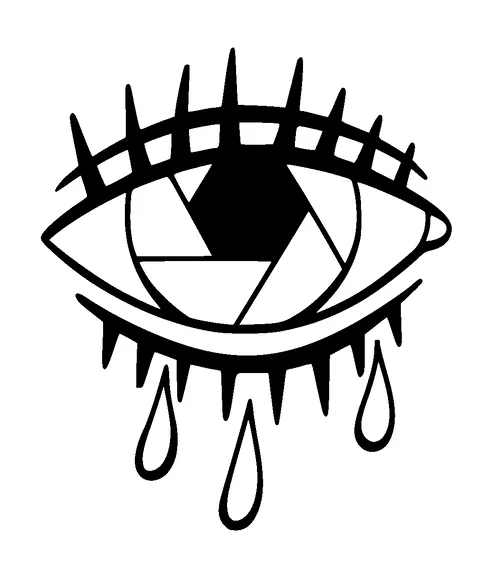 Crying Eye Tattoo Meaning, PNG and SVG