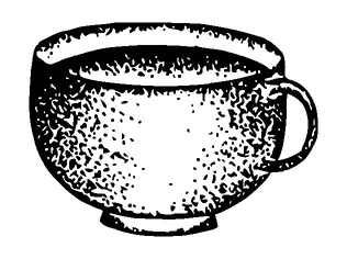 Cup Of Coffee Dotted Tattoo Meaning, PNG and SVG