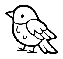 Cute Little Bird Tattoo Meaning, PNG and SVG