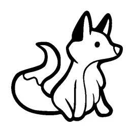 Cute Little Fox Tattoo Meaning, PNG and SVG