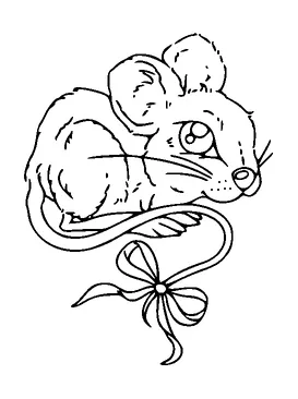 Cute Mouse Tattoo Meaning, PNG and SVG