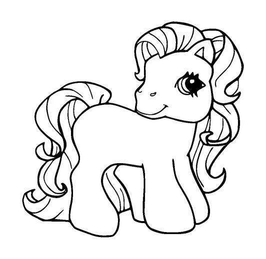 Cute Pony Tattoo Meaning, PNG and SVG