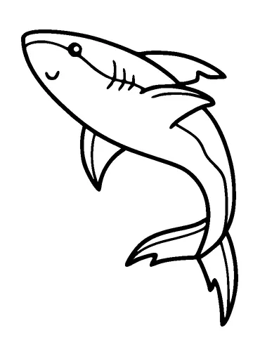 Cute Shark Tattoo Meaning, PNG and SVG