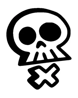 Cute Skull And Crossbones Tattoo Meaning, PNG and SVG