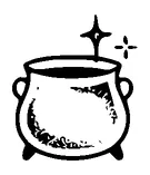 Cute Small Cauldron Tattoo Meaning, PNG and SVG