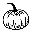 Cute Small Pumpkin Tattoo Meaning, PNG and SVG