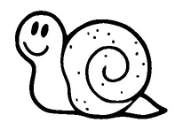 Cute Small Snail Tattoo Meaning, PNG and SVG