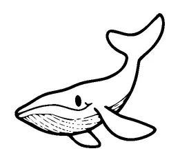 Cute Whale Tattoo Meaning, PNG and SVG