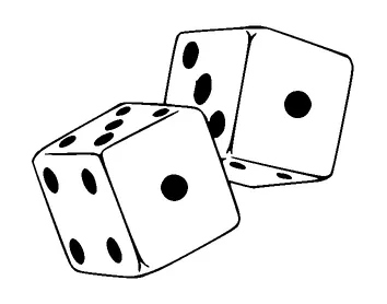 Dice Tattoo Meaning, PNG and SVG