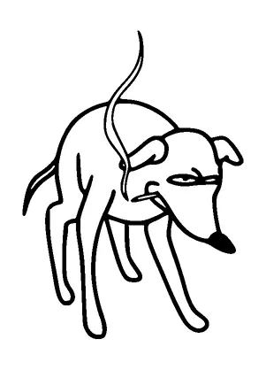 Dog From Simpsons Tattoo Meaning, PNG and SVG