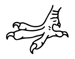 Eagle Claw Tattoo Meaning, PNG and SVG