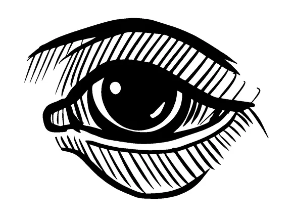 Eye Tattoo Meaning, PNG and SVG