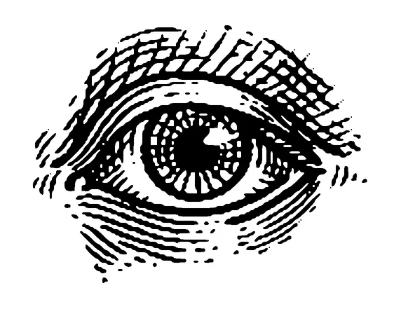 Eye Drawing Tattoo Meaning, PNG and SVG