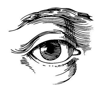 Eye Drawing Tattoo Meaning, PNG and SVG