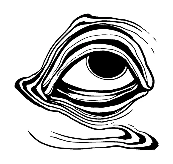 Eye Flow Tattoo Meaning, PNG and SVG