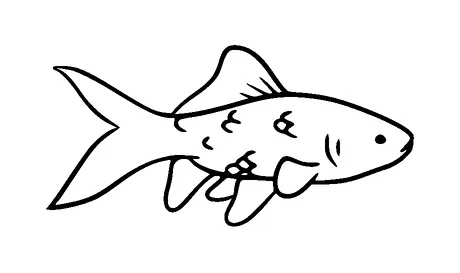 Fish Tattoo Meaning, PNG and SVG