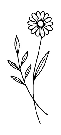 Flower Tattoo Meaning, PNG and SVG