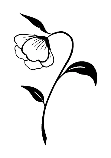 Flower Tattoo Meaning, PNG and SVG