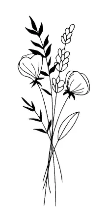 Flower Tattoo Meaning, PNG and SVG