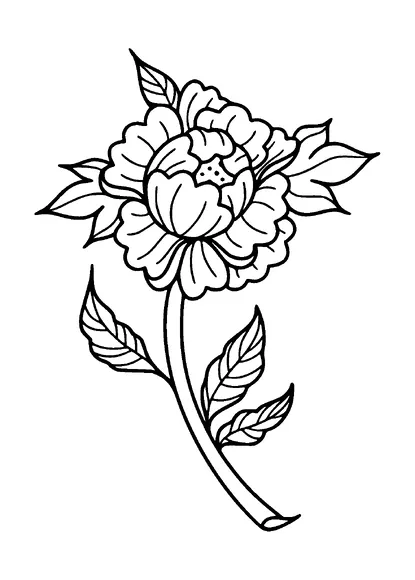 Flower Tattoo Meaning, PNG and SVG