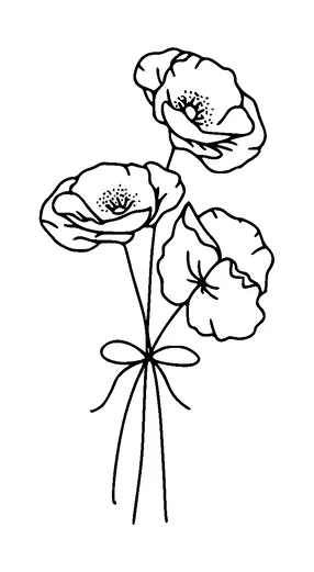 Flower Tattoo Meaning, PNG and SVG