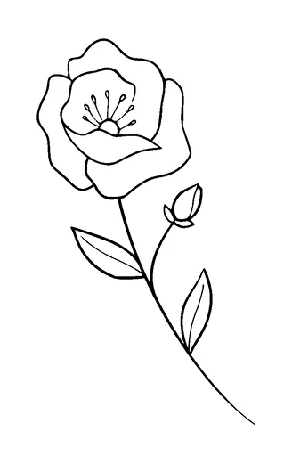 Flower Tattoo Meaning, PNG and SVG