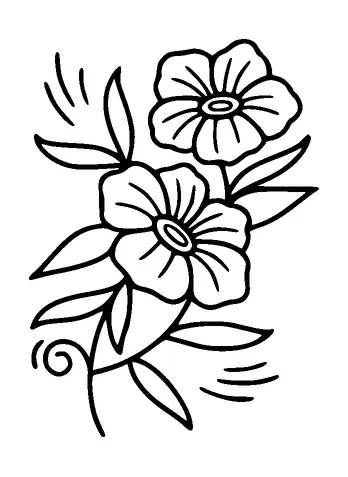 Flowers Tattoo Meaning, PNG and SVG