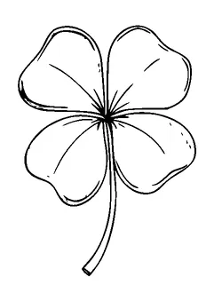 Four Leaf Clover Tattoo Meaning, PNG and SVG