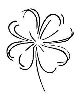 Four Leaf Clover Tattoo Meaning, PNG and SVG