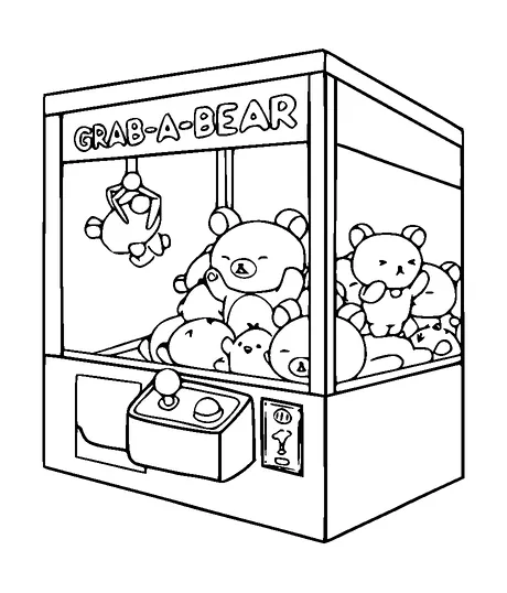 Grab A Bear Wending Machine Tattoo Meaning, PNG and SVG