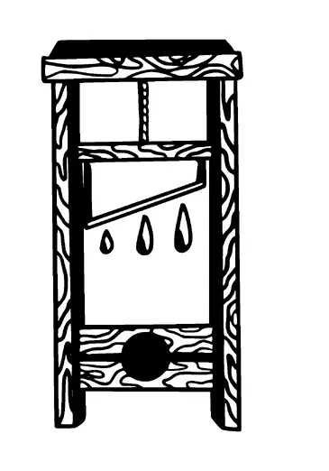 Guillotine Tattoo Meaning, PNG and SVG