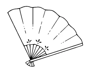 Hand Fan Tattoo Meaning, PNG and SVG