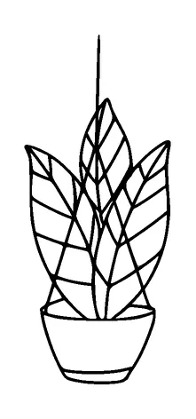 Hanging Plant Tattoo Meaning, PNG and SVG