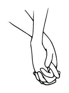 Holding Hands Tattoo Meaning, PNG and SVG