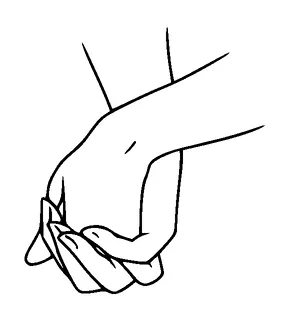 Holding Hands Tattoo Meaning, PNG and SVG