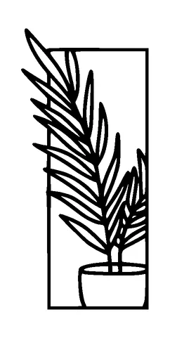 House Plant In Window Tattoo Meaning, PNG and SVG