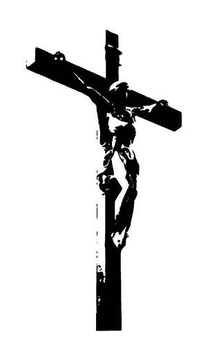 Jesus On Cross Tattoo Meaning, PNG and SVG