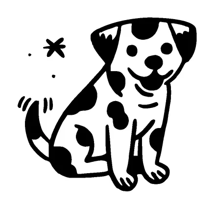 Little Dog Tattoo Meaning, PNG and SVG